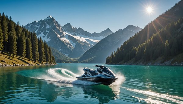 Les lacs en france : destinations idéales pour le jet ski